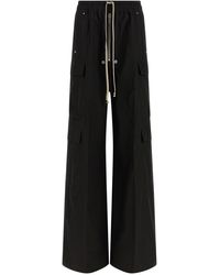Rick Owens - Cotton Cargo Pants - Lyst