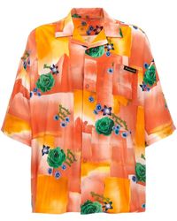 Martine Rose - 'today Floral Coral' Shirt - Lyst