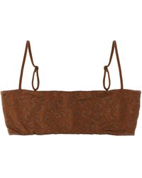 MC2 Saint Barth - 'athena' Bikini Top - Lyst