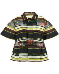 Sacai - 'pattern Mix' Shirt - Lyst