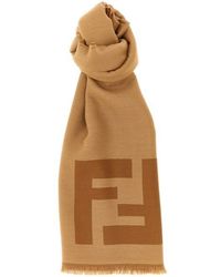 Fendi - Sciarpa Macro Ff - Lyst