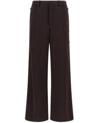 DI.LA3 PARI' - Di. La3 Pari' Button Pants - Lyst