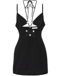 Area - 'star Cut Out' Dress - Lyst