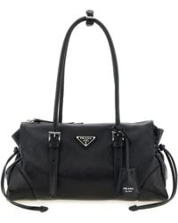 Prada - Medium ' Bonnie' Shopping Bag - Lyst