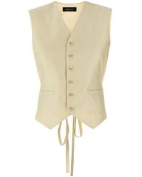 Fabiana Filippi - Button-Front Waistcoat - Lyst