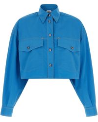 Versace - 'medusa' Button Shirt - Lyst