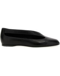 KHAITE - Diana Leather Ballet Flat - Lyst