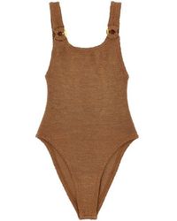 Hunza G - Domino Swim Beachwear - Lyst