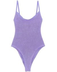 Hunza G - 'Pamela' Un Costume Da Bagno A Un Pezzo - Lyst