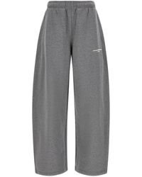 Alexander Wang - Logo Fleece Pants - Lyst