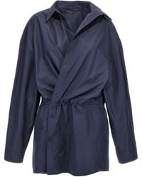 Balenciaga - 'Stile Camicia Mini' Dress - Lyst