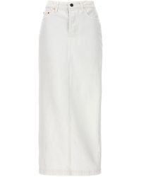 Wardrobe NYC - Denim Midi Skirt - Lyst