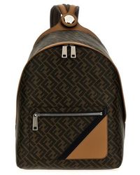 Fendi - 'chiodo Diagonal' Backpack - Lyst