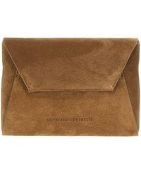 Brunello Cucinelli - Calfskin Clutch Bag - Lyst