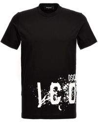 DSquared² - T-Shirt "Icon Splash" - Lyst