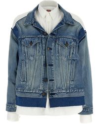 Junya Watanabe - Jeansjacke X Levi's® Hemd - Lyst
