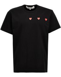 COMME DES GARÇONS PLAY - 'multi Heart' T-shirt - Lyst