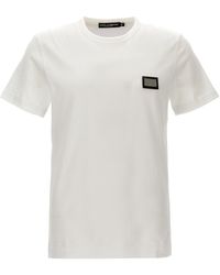 Dolce & Gabbana - Crew-Neck Cotton T-Shirt - Lyst