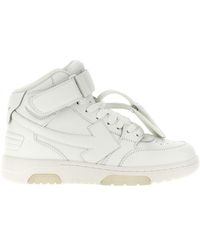 Off-White c/o Virgil Abloh - Sneakers "Out Of Office Mid Top Lea" - Lyst