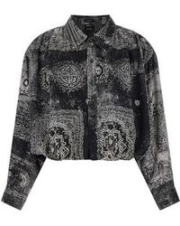 R13 - Camicia 'Bubble' - Lyst