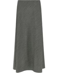 Alberta Ferretti - Bell Chevron Skirt - Lyst