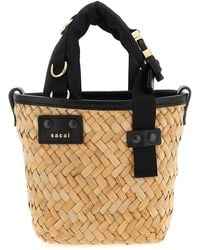 Sacai - Micro 'hybrid March' Handbag - Lyst