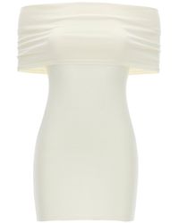 Wardrobe NYC - Off Shoulders Mini Dress - Lyst