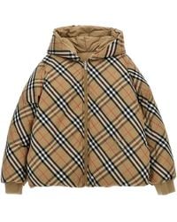 Burberry - 'kg6 Axel' Reversible Down Jacket - Lyst