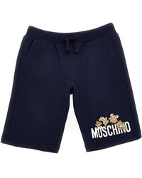 Moschino - Bermuda-Shorts Mit Logodruck - Lyst