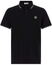 Stone Island - '2200010' Polo Shirt - Lyst