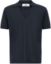 Rivvia Projects - Open Collar Polo Shirt - Lyst