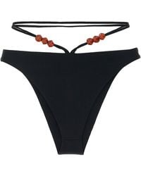 Magda Butrym - Bikini Bottom With Beaded Details - Lyst
