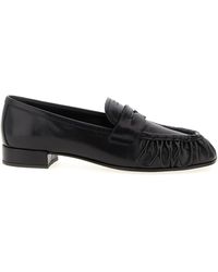 Prada - Leather Loafers - Lyst