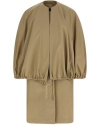 TOTEME - 'detachable Cape Coat' Jacket - Lyst