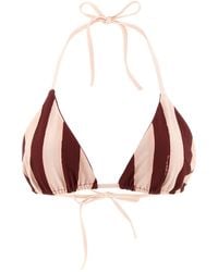 Fendi - Reversible Triangle Bikini Top - Lyst