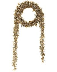 Dries Van Noten - 'embroidered Scarf' Necklace - Lyst