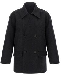 Fendi - Caban 'Blouson Wool Felt' - Lyst