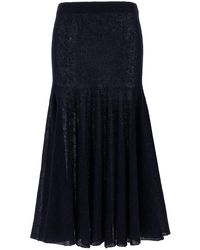 Magda Butrym - 'pf25 Knitwear 16 Skirt' Skirt - Lyst