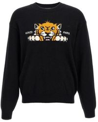 KENZO - ' Happy Tiger' Sweater - Lyst