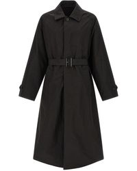 Ssstein - Technical Fabric Trench Coat - Lyst