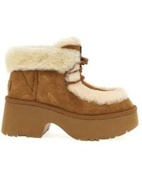 UGG - 'esmee Lace Up' Ankle Boots - Lyst