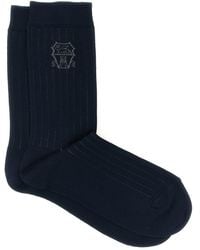 Brunello Cucinelli - Socks Coat Of Arms Of Solomeo - Lyst