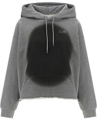 MM6 by Maison Margiela - 'numeric Signature Mm6' Spray Hoodie - Lyst