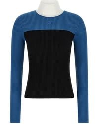 Courreges - Tricolor Jersey - Lyst