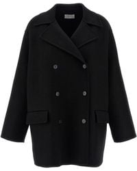 The Row - 'azuron' Coat - Lyst