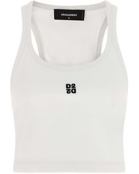 DSquared² - 'D2 Upside Down' Tank Top - Lyst