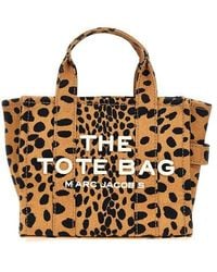 Marc Jacobs - 'the Cheetah Canvas Small Tote' Handbag - Lyst