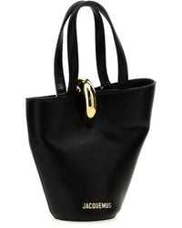 Jacquemus - Le Petit Bambola Borse A Mano Nero-Donna - Lyst