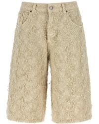 Haikure - Bermuda Shorts 'becky Fur Denim' - Lyst