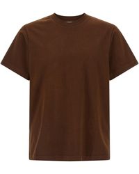 Entire studios - Structured Cotton T-Shirt - Lyst